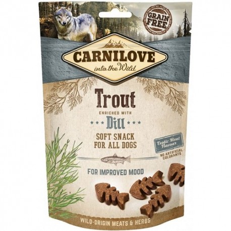 Carnilove Dog Semi Moist Snack Trout&Dill 200g