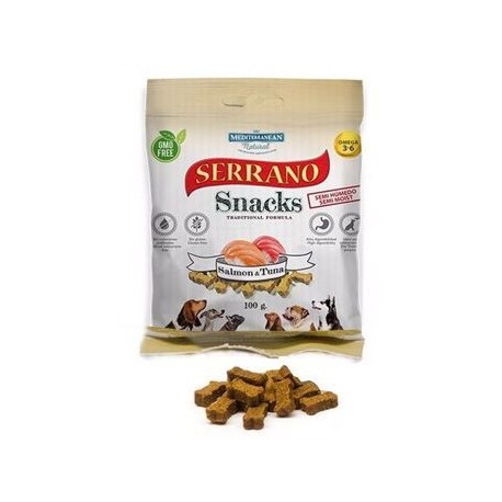 Serrano Snack for Dog-Salmon&Tuna 100g